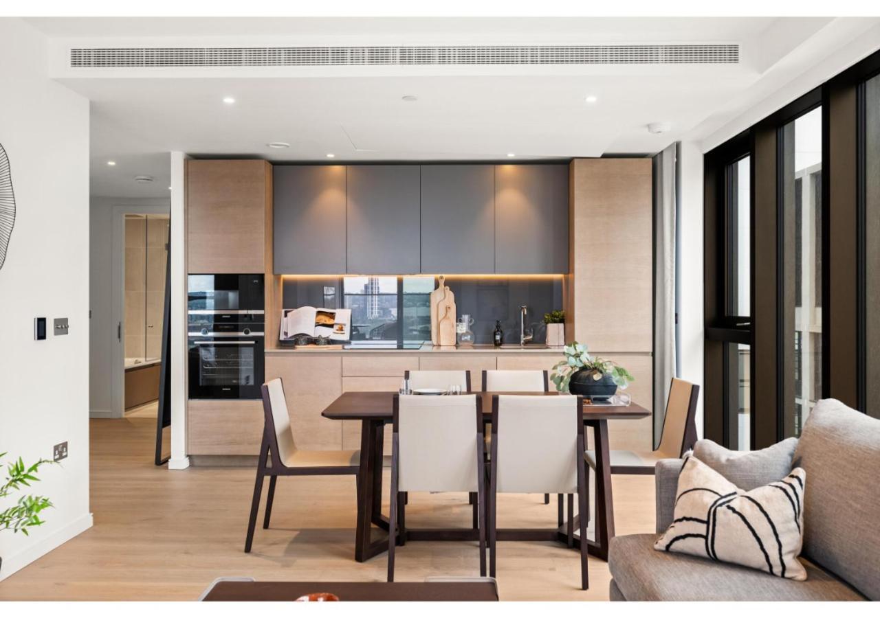 Elegant And Modern Apartments In Canary Wharf Right Next To Thames London Exterior photo