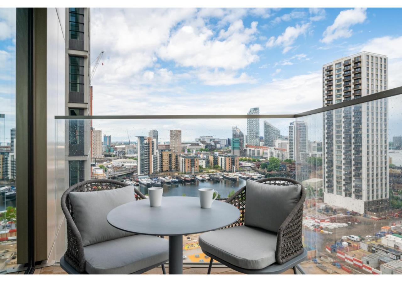 Elegant And Modern Apartments In Canary Wharf Right Next To Thames London Exterior photo