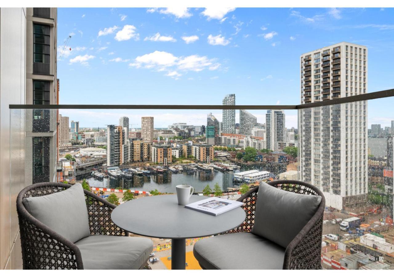 Elegant And Modern Apartments In Canary Wharf Right Next To Thames London Exterior photo